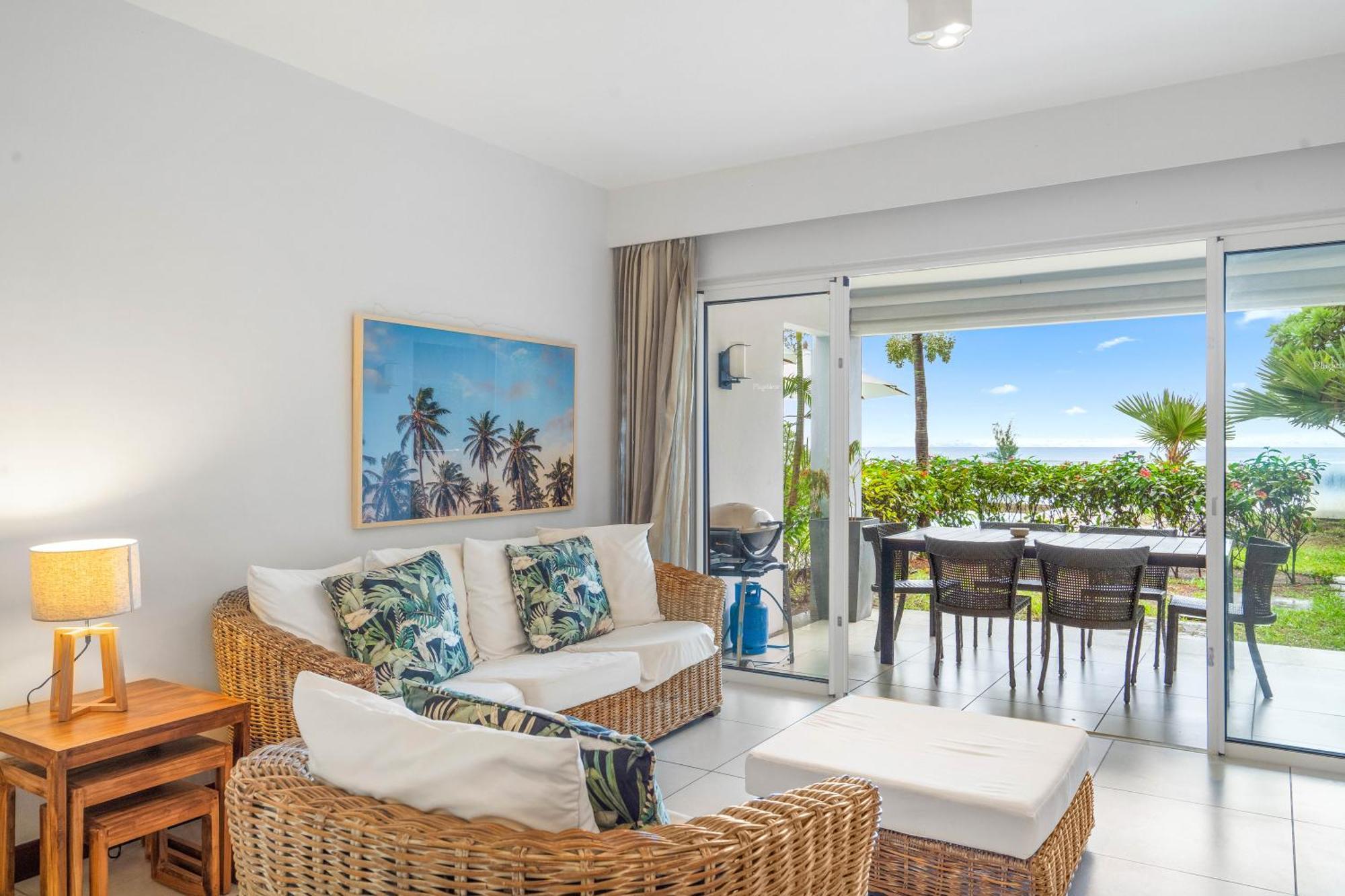 Kanope Bay - Holiday Beachfront Apartments Pointe aux Biches Exterior foto