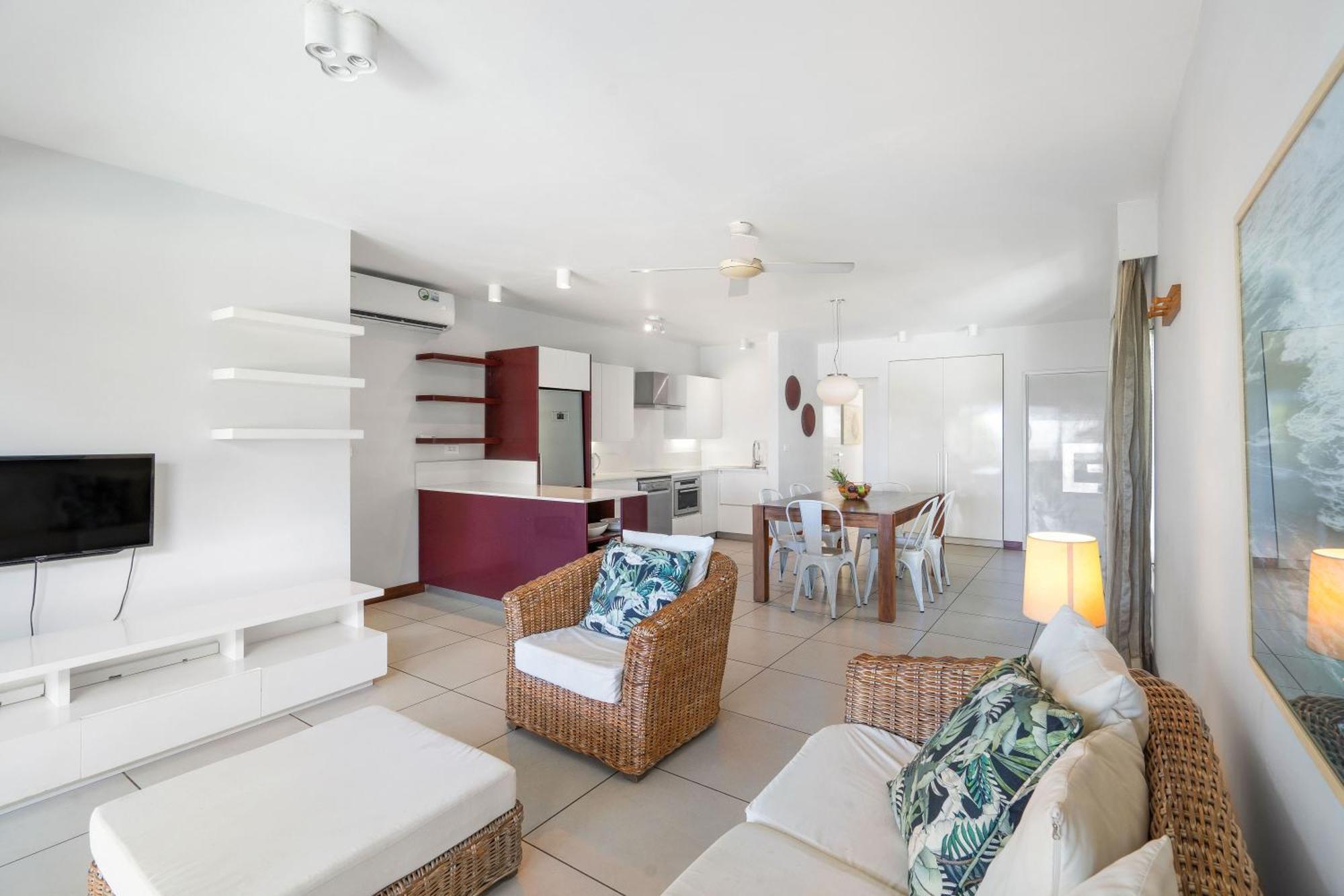 Kanope Bay - Holiday Beachfront Apartments Pointe aux Biches Exterior foto
