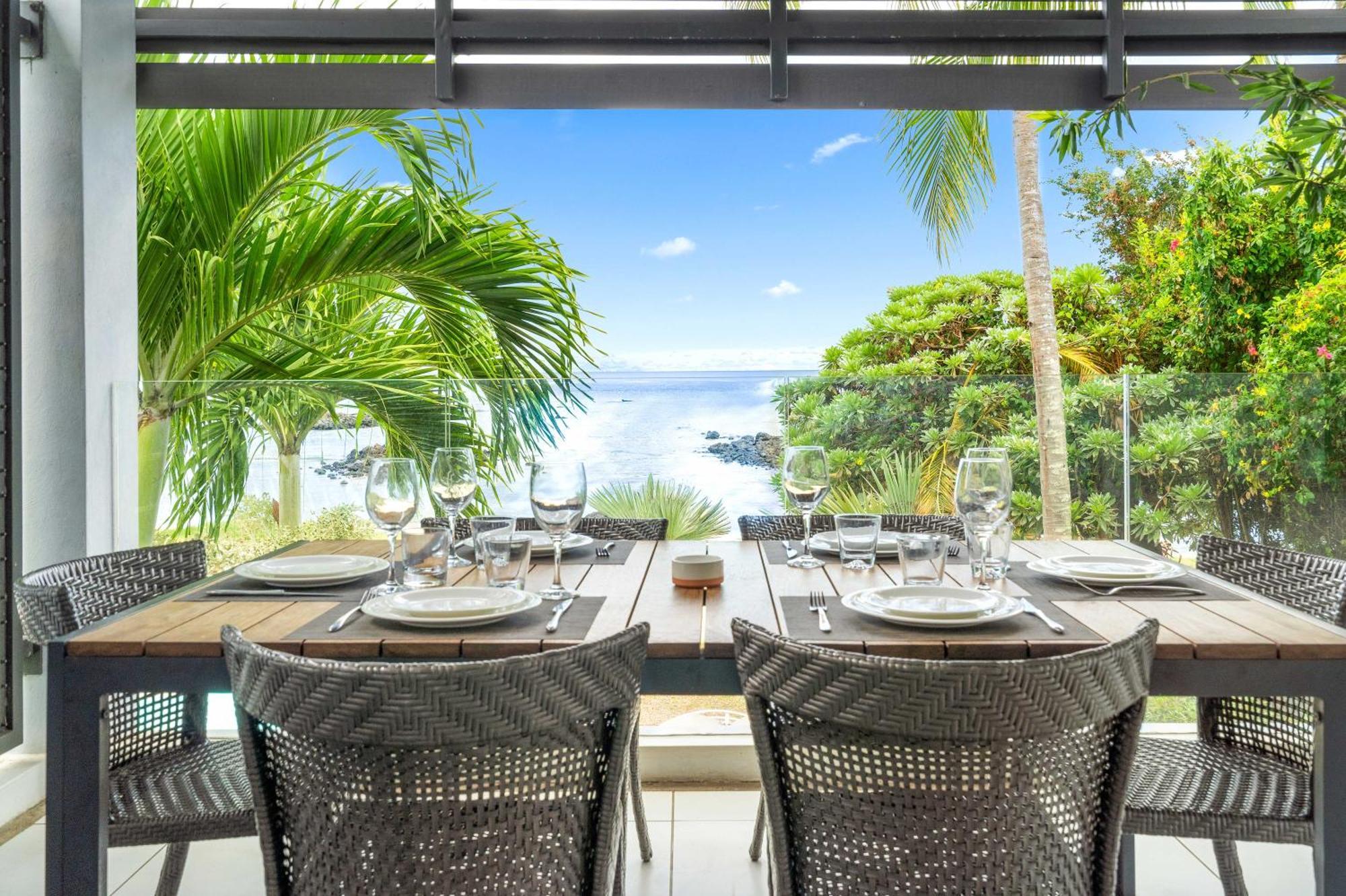 Kanope Bay - Holiday Beachfront Apartments Pointe aux Biches Exterior foto